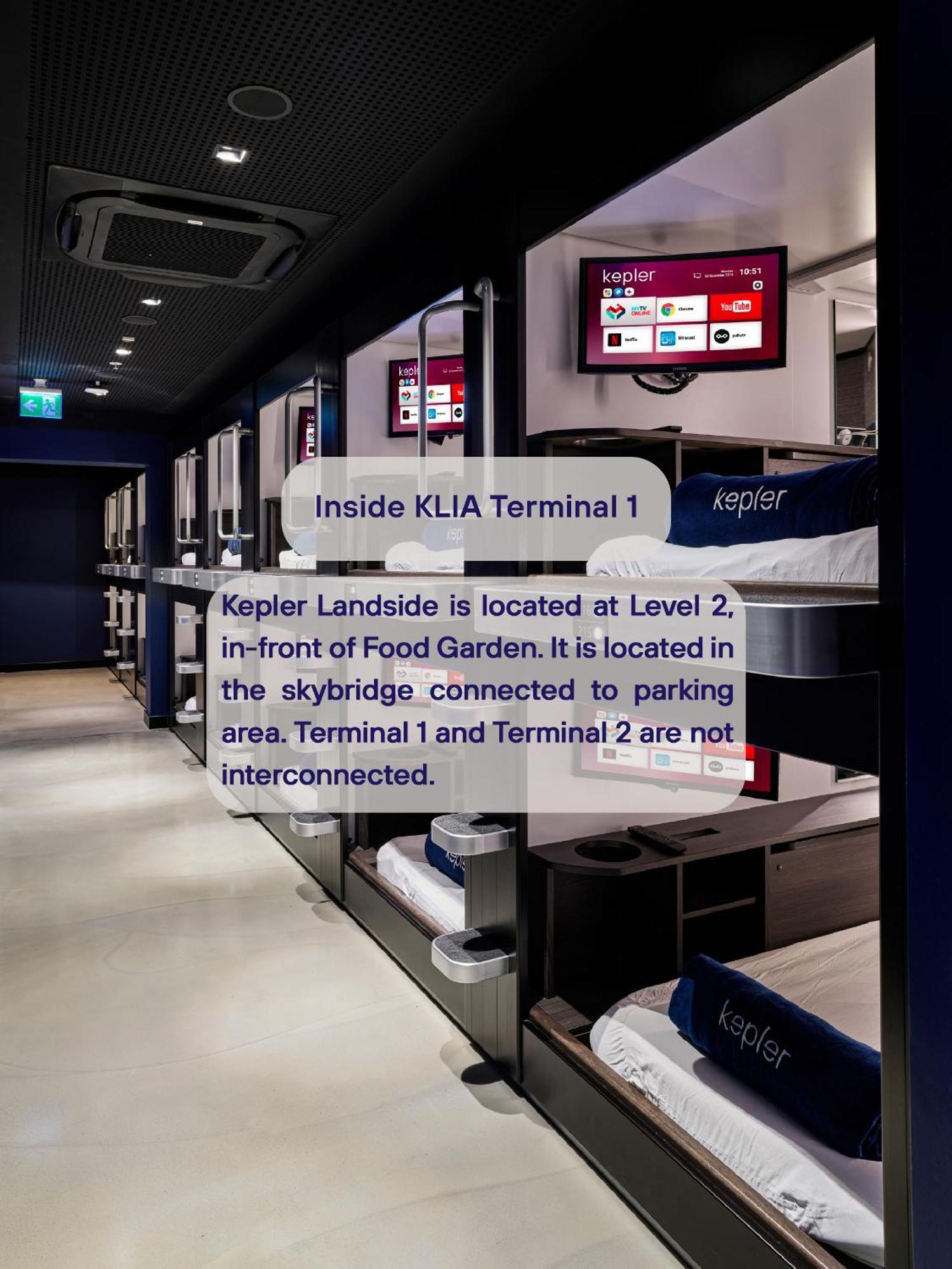 Kepler Club Kuala Lumpur Airport - Klia T1 Landside, Public Area Sepang Exterior foto